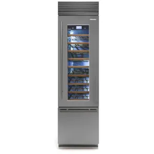 Fhiaba 60cm X-Pro Wine Cellar with Beverage Drawer Right Hinge - Titanium XS5990TWT6AM5DH by null, a Wine Fridges for sale on Style Sourcebook