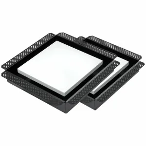 Schweigen 900m3h Silent Exhaust Fan Bundle for 2 Rooms - White Square Integrated Diffuser BRB722ST by Schweigen, a Exhaust Fans for sale on Style Sourcebook