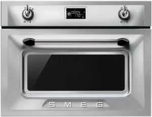 Smeg 45cm Victoria Aesthetic Compact Electric Built-In Combi-Steam Oven SFA4920VCX by null, a Ovens for sale on Style Sourcebook