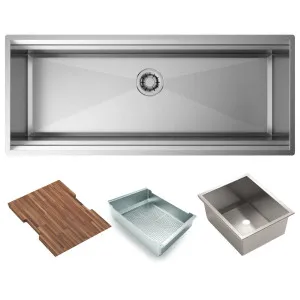 Artinox Layer SBR 104 Sink with Accessory Pack SBR104PK by null, a Kitchen Sinks for sale on Style Sourcebook