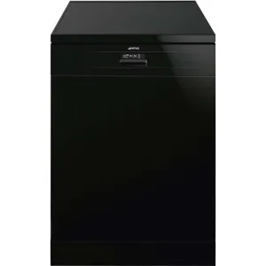 Smeg Diamond Series Freestanding Dishwasher Black DWA615DB3 by Smeg, a Dishwashers for sale on Style Sourcebook