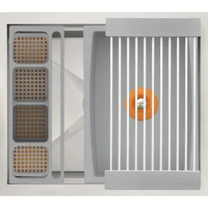 The Galley Ideal WashStation 2C Wash Kit Gray Resin IWA-2-C-GR by The Galley, a Kitchen Sinks for sale on Style Sourcebook