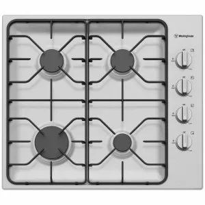 Westinghouse 60cm 4 Burner Stainless Steel Gas Cooktop WHG640SC by Westinghouse, a Cooktops for sale on Style Sourcebook