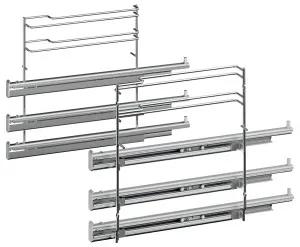 Siemens 3 Level Telescopic Stainless Steel Rails HZ638300 by Siemens, a Ovens for sale on Style Sourcebook