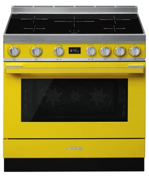 Smeg 90cm Portofino Freestanding Electric Oven/Stove CPF9IPYW by Smeg, a Cooktops for sale on Style Sourcebook