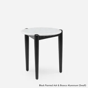 De La Espada Sidekicks Small Occasional Side Table with Terrazzo Top and Ash Timber 456SAT by De La Espada, a Side Table for sale on Style Sourcebook