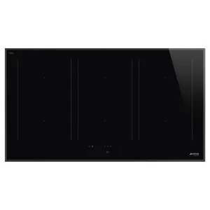 Smeg 90cm Universale 6 Zone Induction Cooktop SAI3964B by Smeg, a Cooktops for sale on Style Sourcebook