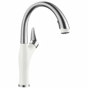 Blanco Artona High Arc Pull Down Spray Mixer Tap ARTONASW by Blanco, a Kitchen Taps & Mixers for sale on Style Sourcebook