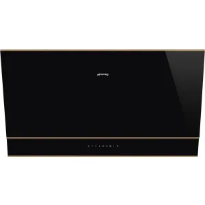 Smeg 90cm Dolce Stil NOVO Vertical Rangehood KV694R by Smeg, a Rangehoods for sale on Style Sourcebook