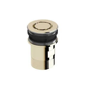 Sussex Taps Bath Plug and Waste LUXPVD® Platinum Gold SXBHPW-62 by Sussex Taps, a Kitchen Taps & Mixers for sale on Style Sourcebook