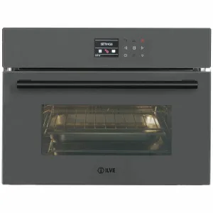 ILVE 45cm Grigio Lusso Compact Combi-Steam Oven ILCS45GV by Ilve, a Ovens for sale on Style Sourcebook