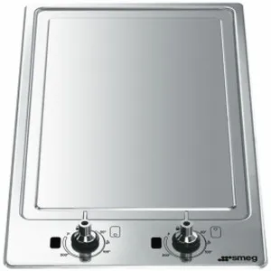 Smeg 30cm Domino-style Induction Teppanyaki Plate PGF30T-1 by Smeg, a Cooktops for sale on Style Sourcebook