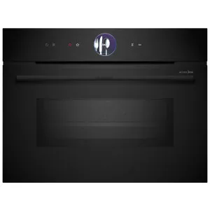 Bosch Series 8 Accentline Built-In Compact Oven with Microwave Function Black CMG936AB1A by Bosch, a Ovens for sale on Style Sourcebook