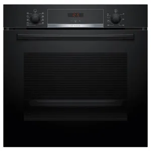 Bosch Series 4 60cm Electric Built-in Oven Black HBA534BB3A by Bosch, a Ovens for sale on Style Sourcebook