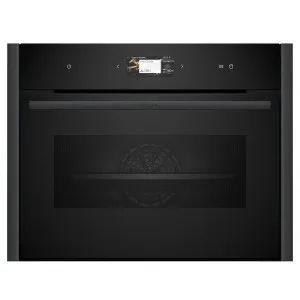 NEFF N90 Flex Design 60cm Compact Oven with Steam Anthracite Grey C29FS3AY0-AG by NEFF, a Ovens for sale on Style Sourcebook
