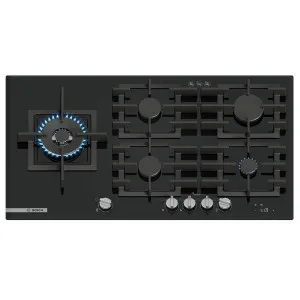 Bosch Series 8 90cm Gas Cooktop with Wok Burner PRS9A6H40A by Bosch, a Cooktops for sale on Style Sourcebook