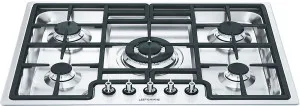 Smeg 72cm Classic Aesthetic Natural Gas Cooktop PGA75-4 by Smeg, a Cooktops for sale on Style Sourcebook