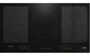 Miele 93cm Induction Cooktop with PowerFlex KM7594-2FL by Miele, a Cooktops for sale on Style Sourcebook