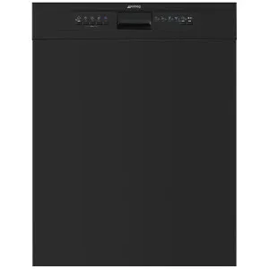 Smeg 60cm Matte Black Underbench Dishwasher DWAU6224N4 by Smeg, a Dishwashers for sale on Style Sourcebook