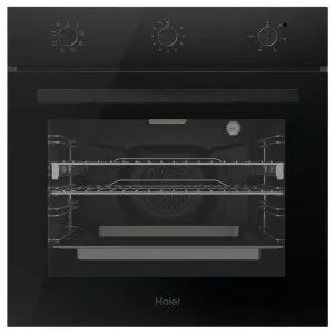 Haier 60cm 300 Series 7 Function Built-in Oven with Air Fry Black HWO60S7MB6 by Haier, a Ovens for sale on Style Sourcebook