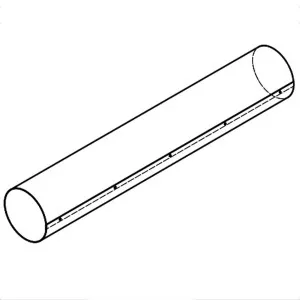 Qasair 90mm Rangehood Ducting RDL900 by Qasair, a Rangehoods for sale on Style Sourcebook