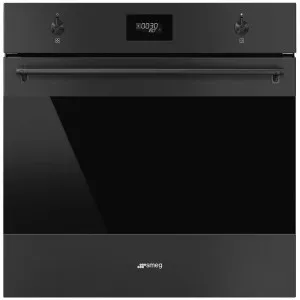 Smeg 60cm Classic Matte Black Pyrolytic Oven SOPA6301TN by Smeg, a Ovens for sale on Style Sourcebook