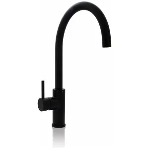 Billi Home Round Gooseneck Mixer Tap - Matte Black 991600GMB by Billi, a Kitchen Taps & Mixers for sale on Style Sourcebook