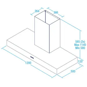 Whispair White Paint For Wall Mount Rangehood ***PAINT ONLY - DOES NOT INCLUDE RANGEHOOD*** X1P5.WH by Whispair, a Rangehoods for sale on Style Sourcebook