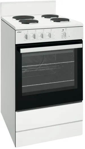 Chef 54cm Electric White Conventional Freestanding Oven CFE532WB by Chef, a Cooktops for sale on Style Sourcebook