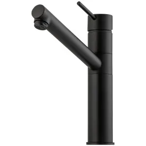 Oliveri Venice Swivel Mixer Tap Matte Black VE590FMB by Oliveri, a Kitchen Taps & Mixers for sale on Style Sourcebook