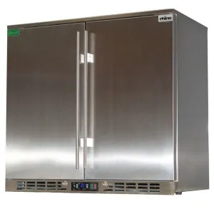 Rhino 208L Two Door Bar Fridge Stainless Steel SG2H-SD by Rhino, a Refrigerators, Freezers for sale on Style Sourcebook
