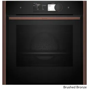 NEFF 60cm Slide & Hide Oven with Full Steam Brushed Bronze B69FY5CY0A-BB by NEFF, a Ovens for sale on Style Sourcebook