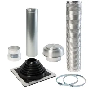 Unilux Rangehood Ducting System Metal Roof Vented ULX152 by Unilux, a Rangehoods for sale on Style Sourcebook