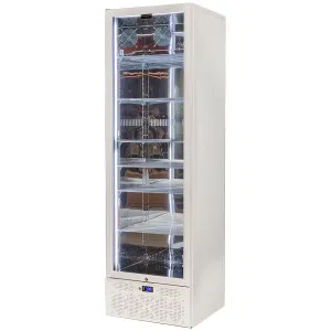 Schmick 398L Heated Glass Door Beverage Refrigerator White Left Hinge SK422L-W-HD by Schmick, a Refrigerators, Freezers for sale on Style Sourcebook