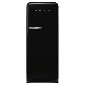 Smeg FAB 50's Style 270L Retro Refrigerator Black FAB28RBL5AU by Smeg, a Refrigerators, Freezers for sale on Style Sourcebook