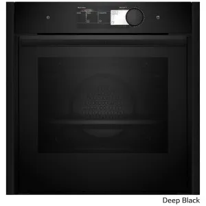 NEFF 60cm Pyrolytic Slide & Hide Oven with Added Steam Deep Black B69VY7MY0A-DB by NEFF, a Ovens for sale on Style Sourcebook