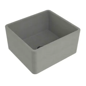 Turner Hastings Novi 50 x 46 Fine Fireclay Single Bowl Butler Sink Concrete NO504FS-CL by Turner Hastings, a Kitchen Sinks for sale on Style Sourcebook
