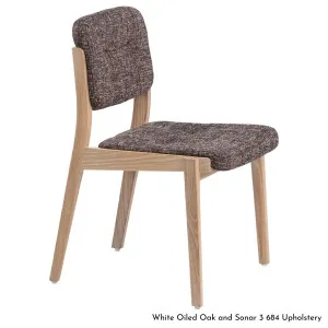 De La Espada Capo Dining Chair in Oak Timber - Upholstery Range A 780KA by De La Espada, a Chairs for sale on Style Sourcebook