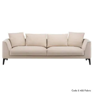 De La Espada Mcqueen Medium Sofa - Upholstery Range A 401MAA by De La Espada, a Sofas for sale on Style Sourcebook