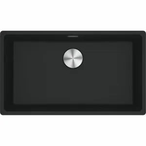 Franke Maris 720mm Single Bowl Sink with Extension Drainer Matte Black MRG210-72MBFPC by Franke, a Kitchen Sinks for sale on Style Sourcebook