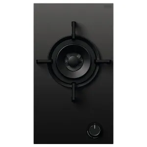 Fisher & Paykel Series 9 30cm 1 Burner Natural Gas Cooktop Black Glass CG301DNGGB5 by Fisher & Paykel, a Cooktops for sale on Style Sourcebook