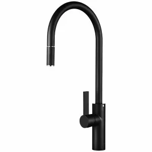 Armando Vicario Luz Pull Out Kitchen Mixer Tap LUZ-1B by Armando Vicario, a Kitchen Taps & Mixers for sale on Style Sourcebook