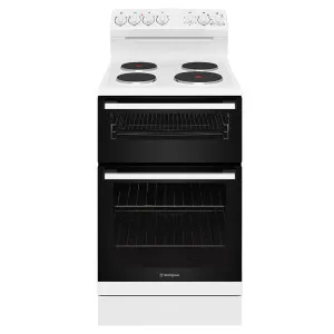 Westinghouse 54cm Freestanding Fan Forced Electric Oven/Stove WLE532WC by Westinghouse, a Cooktops for sale on Style Sourcebook