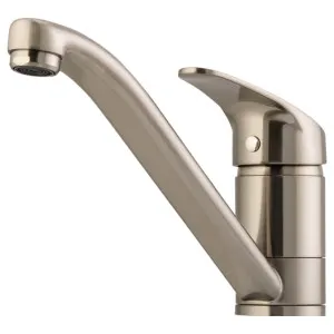 Oliveri London Single Lever Kitchen Mixer Tap Brushed Nickel LON580FBN by Oliveri, a Kitchen Taps & Mixers for sale on Style Sourcebook