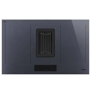 Smeg 83cm Linea Integrated Induction Cooktop Neptune Grey HOBD182DG by Smeg, a Cooktops for sale on Style Sourcebook