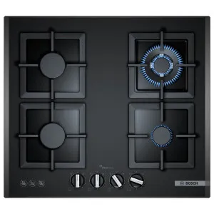 Bosch 60cm Series 6 Gas Cooktop Black Tempered Glass PPH6A6B21A by Bosch, a Cooktops for sale on Style Sourcebook