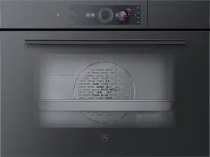 V-ZUG CombiSteam V6000 45F Black Glass Oven 2303300010 by V-ZUG, a Ovens for sale on Style Sourcebook