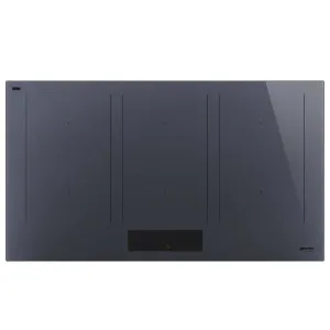 Smeg Linea 90cm Multizone Induction Cooktop with AutoVent 2.0 Neptune Grey SIM1964DG by Smeg, a Cooktops for sale on Style Sourcebook