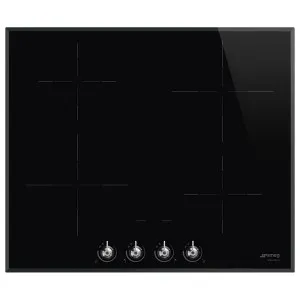 Smeg 60cm Induction 4 Burner Cooktop SI364BM by Smeg, a Cooktops for sale on Style Sourcebook