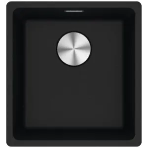 Franke Maris 370mm Single Bowl Undermount Sink Onyx MRG110-37ON-B by Franke, a Kitchen Sinks for sale on Style Sourcebook
